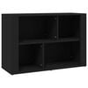 vidaXL Sideboard Black 80x30x54 cm Engineered Wood