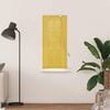 vidaXL Roller Blind with Curtains Manual Yellow 60 x 160 cm Bamboo