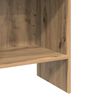 vidaXL Book Cabinet Artisan oak 40 x 35 x 180 cm Engineered wood