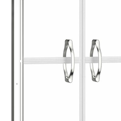 vidaXL Shower Door Clear ESG 86x190 cm