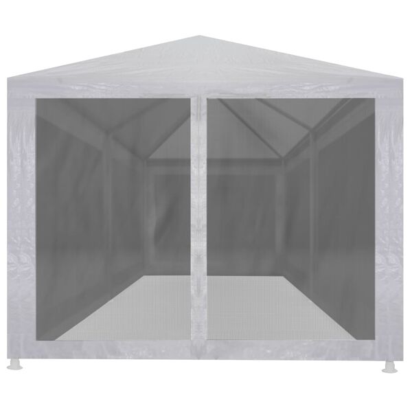 vidaXL Party Tent with 6 Mesh Sidewalls 6x3 m