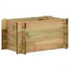 vidaXL Garden Raised Vegetable Bed Green 80 x 80 x 32 cm