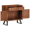 vidaXL Drawer Cabinet Honey Brown 70x35x70 cm Solid Wood Acacia