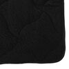 vidaXL Full Year Duvet Black 155 x 200 cm Microfiber and Teddy fleece