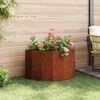 vidaXL Planter Rusty 90 x 45 x 50 cm Weathering Steel