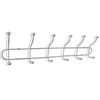 vidaXL Steel Wall Peg Board with 12 Hooks 2 pcs