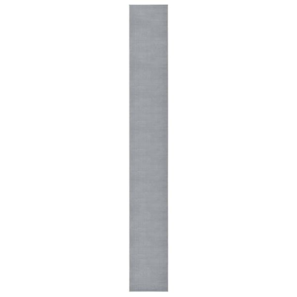 vidaXL Runner Rug BCF Grey 60x500 cm