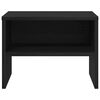 vidaXL Bedside Cabinet Black oak 40 x 40 x 30 cm Engineered wood