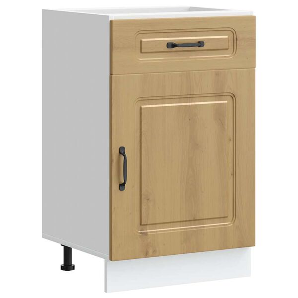 vidaXL Kitchen Base Cabinet Kalmar Artisan Oak Engineered Wood