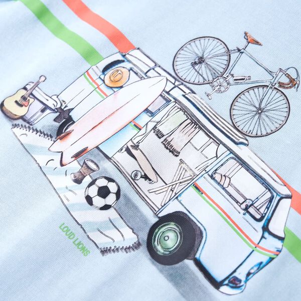 Kids' T-shirt Light Blue 140