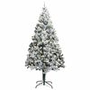 vidaXL Artificial Pre-lit Christmas Tree with Ball Set Green 400 cm