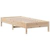 vidaXL Bed Frame without Mattress 90x200 cm Solid Wood Pine