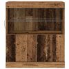 vidaXL LED Sideboard Brown 60.5 x 37 x 67 cm Engineered Wood