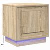 vidaXL Bedside Cabinet 2 pcs Sonoma Oak 44 x 34.5 x 45 cm
