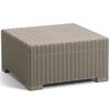 Keter Outdoor Table | Cappuccino | Polypropylene | Medium | Durable