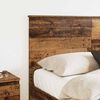 vidaXL Headboard Old Wood Engineered Wood