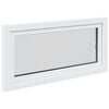 vidaXL Basement Window "RISOR" 120x60 cm Tilt&Turn DIN Right White