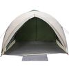 vidaXL Tunnel tent with Roof Green 410 x 285 x 198 cm Taffeta