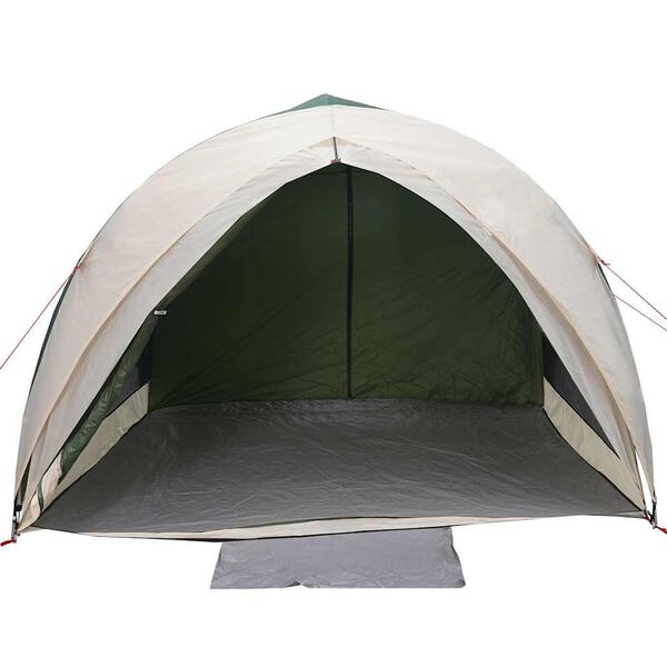 vidaXL Tunnel tent with Roof Green 410 x 285 x 198 cm Taffeta