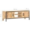vidaXL TV Cabinet 120x30x40 cm Rough Mango Wood
