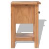 vidaXL Nightstands 2 pcs 36x30x47 cm Solid Oak Wood
