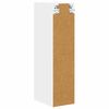 vidaXL Hanging Cabinet White 20 x 29.5 x 80 cm Engineered Wood
