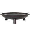 RedFire Fire Bowl "Salo" Black Steel 80 cm 81020