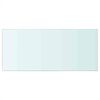 vidaXL Shelf Panel Glass Clear 50x25 cm