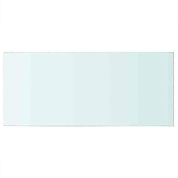 vidaXL Shelf Panel Glass Clear 50x25 cm