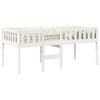 vidaXL Children's Bed without Mattress White 90x190 cm Solid Wood Pine