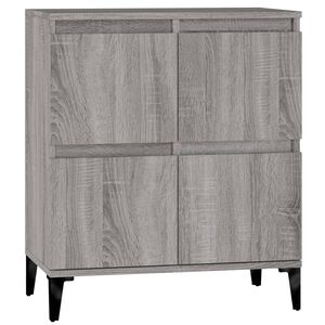 vidaXL Sideboard Grey Sonoma 60x35x70 cm Engineered Wood