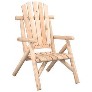 vidaXL Garden Chair 68x86x103 cm Solid Wood Spruce