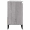 vidaXL Bathroom Cabinet Grey Sonoma 65x33x60 cm Engineered Wood