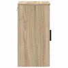 vidaXL Bathroom Cabinet Wall-mounted Sonoma Oak 30 x 31.5 x 61 cm