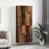 vidaXL Highboard Old wood 69.5 x 34 x 180 cm Engineered Wood