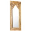 vidaXL Mirror 50x3x110 cm Solid Mango Wood