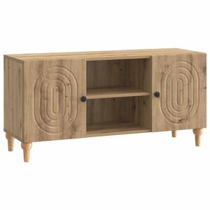 vidaXL TV Cabinet Artisan Oak 102 x 34.5 x 50 cm Engineered Wood