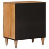vidaXL Bedside Cabinet Natural 50 x 33 x 60 cm Solid Mango Wood