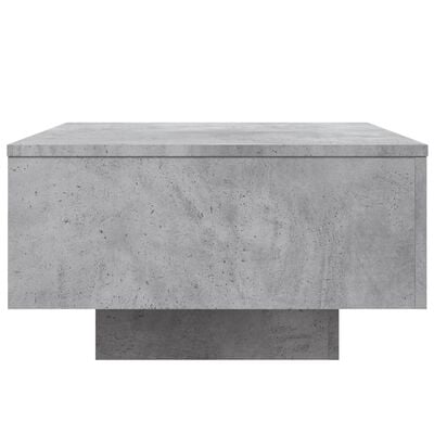 vidaXL Coffee Table Concrete Grey 55x55x31 cm Engineered Wood