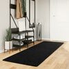 vidaXL Shaggy Rug PAMPLONA High Pile Modern Black 80x250 cm