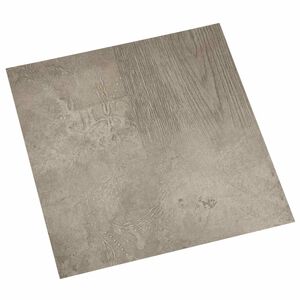 vidaXL Self-adhesive Flooring Planks Dark Grey and Black