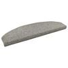 vidaXL Self-adhesive Stair Mats 15 pcs Light Grey 80 x 24.5 x 3.5 cm
