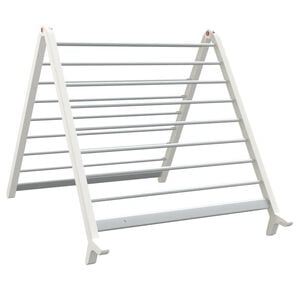 vidaXL Drying Rack for Bathtub Extendable 53-90 cm Aluminium