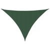 vidaXL Sunshade Sail Oxford Fabric Triangular 5x5x6 m Dark Green