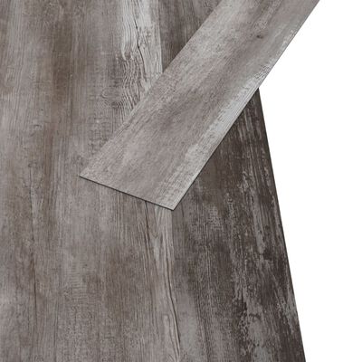 vidaXL PVC Flooring Planks 5.02 m² 2 mm Self-adhesive Matt Wood Brown