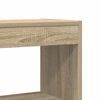 vidaXL Book Cabinet Sonoma Oak 80 x 30 x 198 cm Engineered Wood