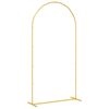 vidaXL Wedding Arch Gold 100 x 39 x 200 cm Steel