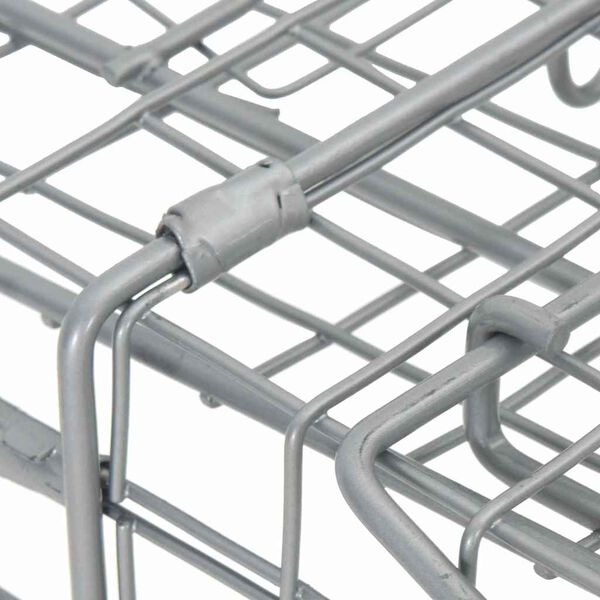 vidaXL Animal Trap Anthracite 61 x 20 x 21.5 cm Steel