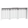 vidaXL Radiator Cover White 205x21.5x83.5 cm Engineered Wood