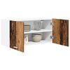 vidaXL Hanging Cabinet Old Wood 80 x 31 x 40 cm Engineered Wood